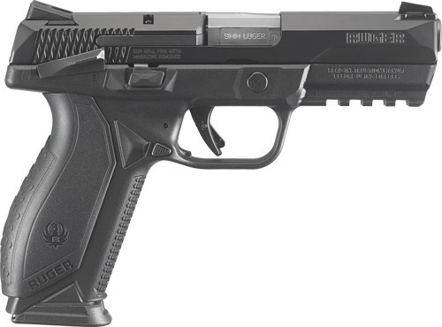 Ruger American 9mm Luger Semi-Auto Pistol with Adjustable Sights and 10+1 Capacity