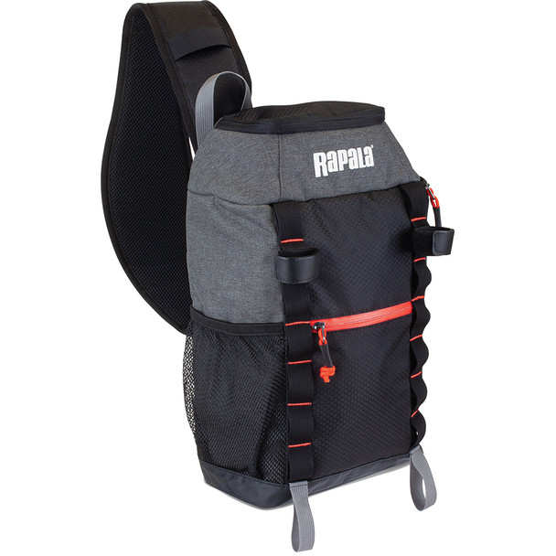Rapala Venture 8 Sling Pack for Anglers – Compact Fishing Tackle Organizer with Water-Resistant Base