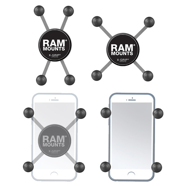 RAM Mounting Systems Universal X-Grip Cell Phone Holder with 1-Inch Ball - Model RAM-HOL-UN7BU