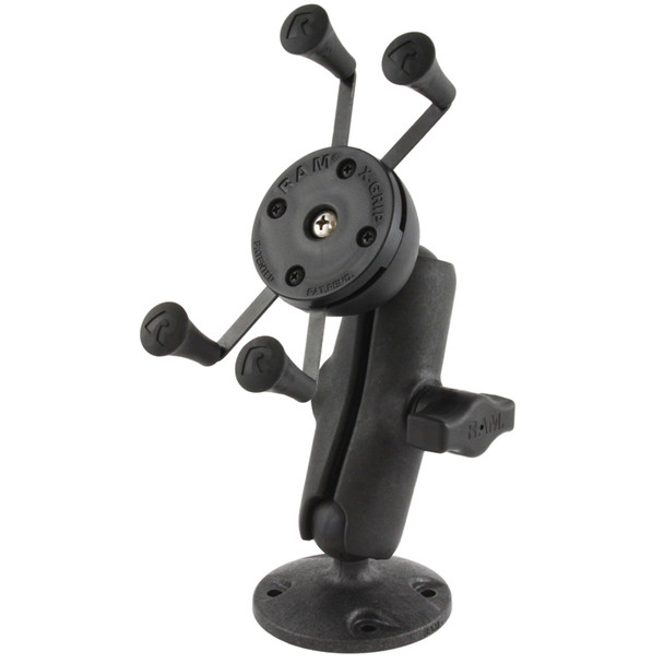 RAM Mounting Systems Universal X-Grip Phone Holder with Composite Surface Mount - Part #: RAP-B-138-UN7