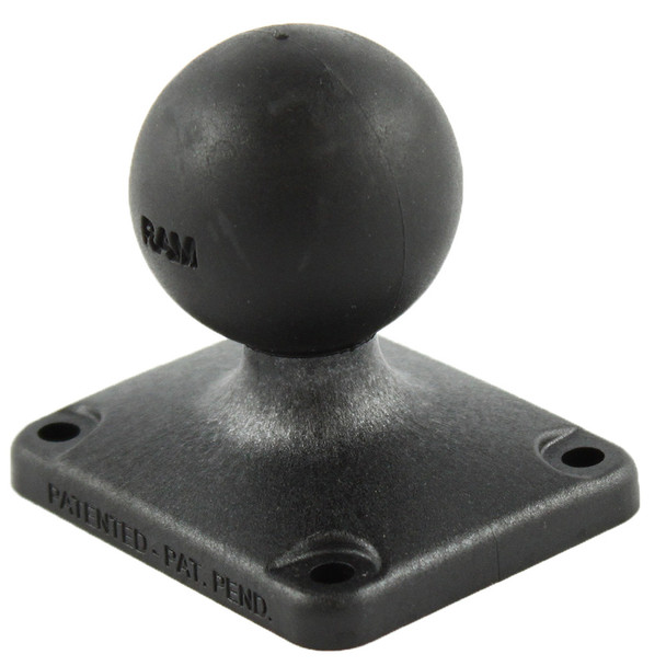 RAM Mounting Systems RAP-202U-225 2-Inch x 2.5-Inch Rectangle Composite Base with 1.5-Inch Rubber Ball