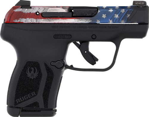 Ruger LCP Max .380 ACP Semi-Auto Pistol with Night Sights and American Flag Slide