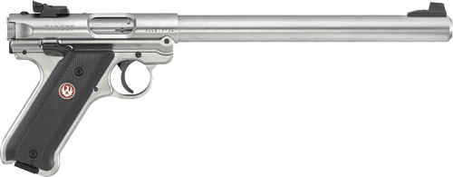Ruger Mark IV Target .22 Long Rifle Semi-Auto Pistol with Adjustable Sights and Stainless Finish