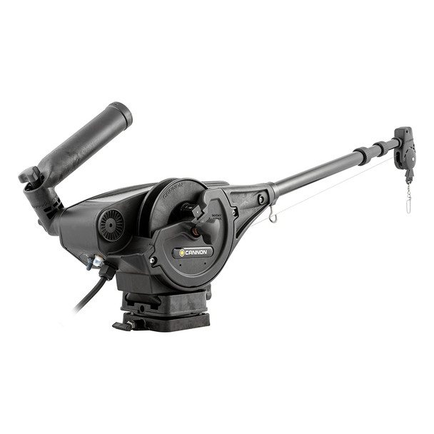 Cannon Magnum 10 Electric Downrigger with Stainless Steel Telescopic Boom and Quick Retrieval