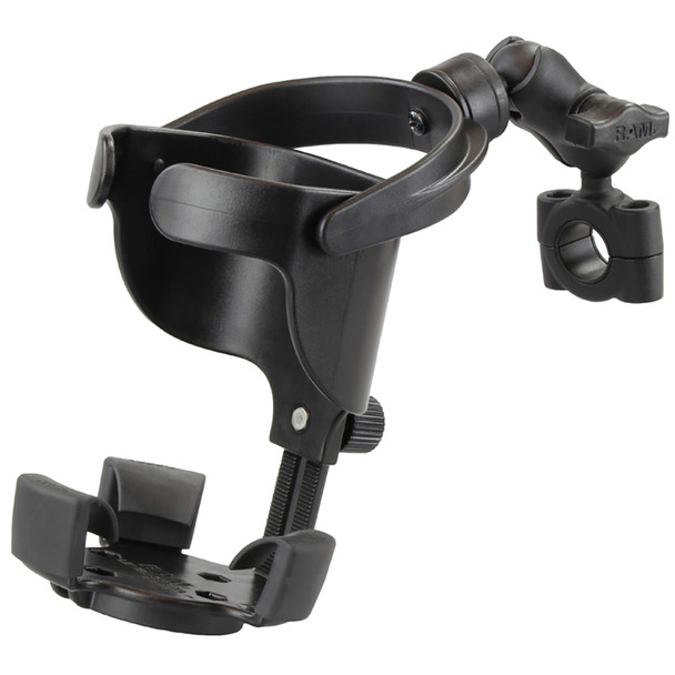 RAM Mounts Level Cup XL with Torque Base and Short Arm for Larger Cups and Bottles