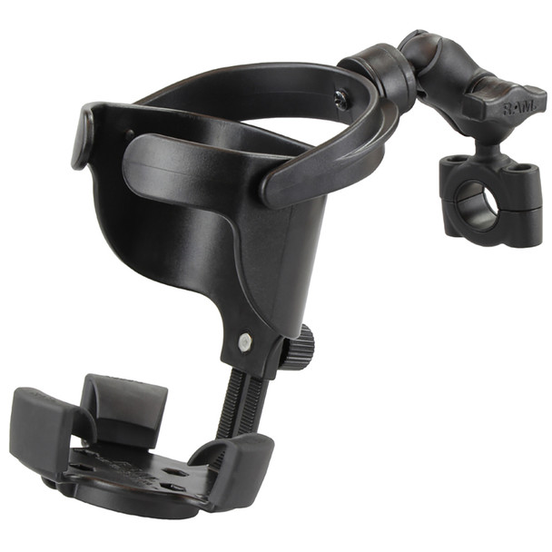 RAM Mounts Level Cup XL with Torque Base and Short Arm for Larger Cups and Bottles
