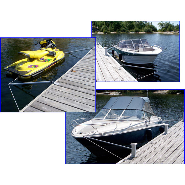 Dock Edge 6' Mooring Arm for Watercraft Docking and Security