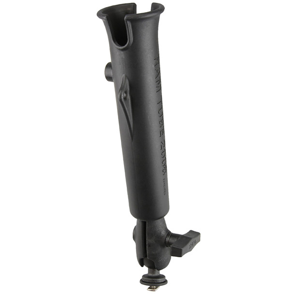 RAM Mounts RAM-TUBE 2008 Fishing Rod Holder with Track Ball Base by RAM Mounting Systems