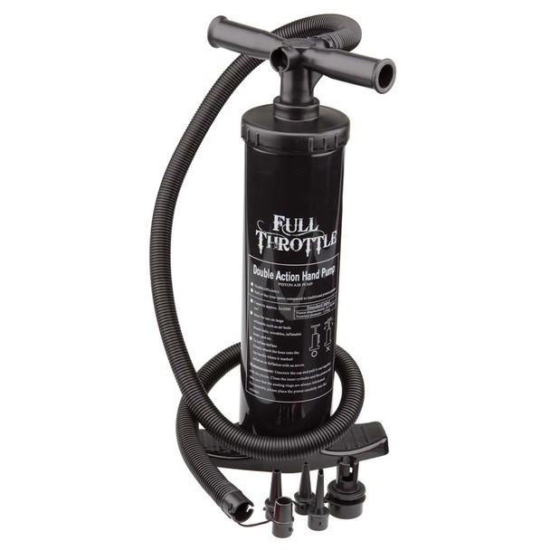 Full Throttle Dual Action Hand Pump - Black, Part Number 310100-700-999-12