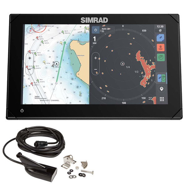 Simrad NSX 3009 9-Inch Combo Chartplotter and Fishfinder with HDI Transducer