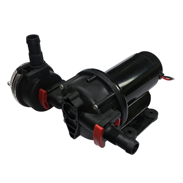 Johnson Pump 10-13399-05 3.5 GPM 12V Flush Pump with Strainer for Marine Toilets