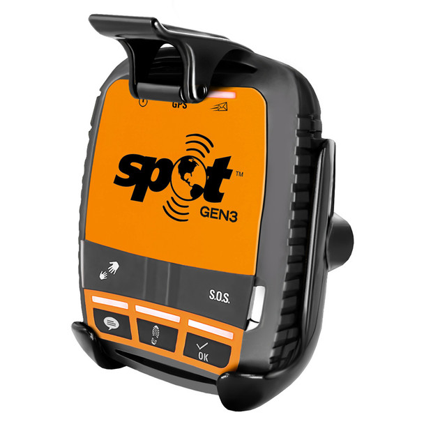 RAM Mounting Systems RAM-HOL-SPO4U Cradle for SPOT Gen3 - High Strength Composite Holder with Open Access Ports