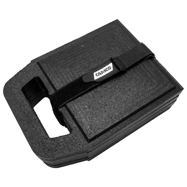 Camco Stabilizer Jack Pads - Rubber, 6.2 x 6.2 Inches, 4-Pack