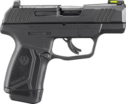 Ruger Max-9 Pro 9mm Semi-Auto Pistol with Tritium Fiber Optic Sights