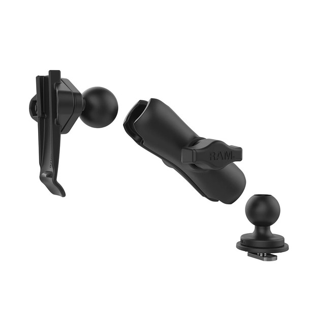 RAM Mounting Systems RAM Track Ball Double Ball Mount with Garmin Spine Clip Holder (Part No. RAP-B-202-GA76-TRA1U)
