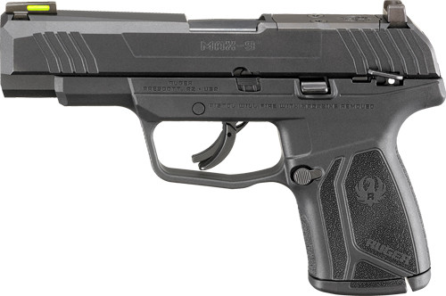 Ruger Max-9 9mm Luger Semi-Auto Pistol with Tritium Fiber Optic Night Sights