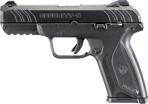 Ruger Security-9 9mm Luger Semi-Auto Handgun with 4-Inch Alloy Steel Barrel and Adjustable Sights
