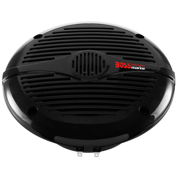 Boss Audio MR60B 6.5-inch Marine Weatherproof Speakers - Black, 200W
