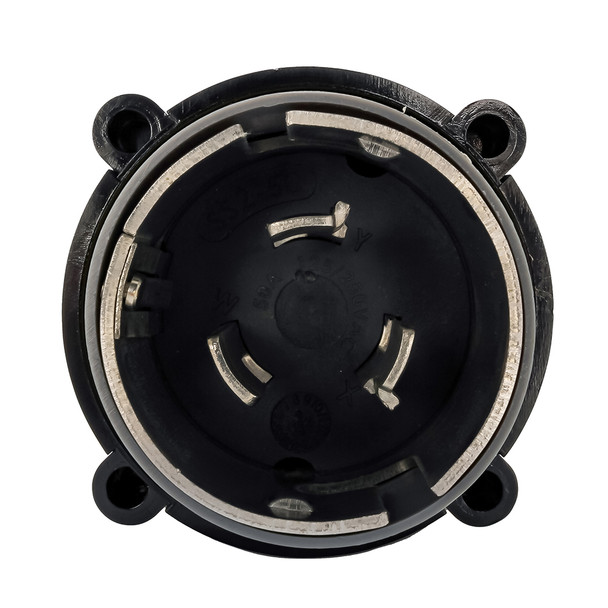 Camco 50 Amp to 30 Amp Power Grip Marine Locking Adapter - 12 Inch M-Lock to F-Lock Cord