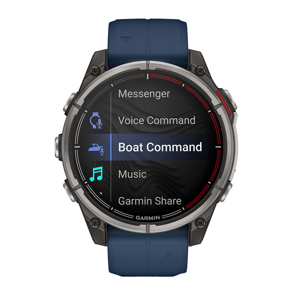 Garmin quatix 8 47mm AMOLED Marine GPS Smartwatch with Advanced Navigation and Marine Controls
