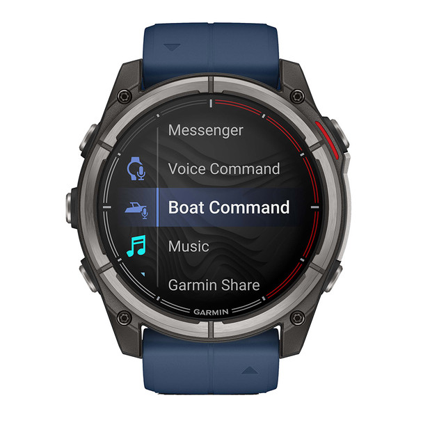 Garmin quatix 8 Marine GPS Smartwatch with 1.4-Inch AMOLED Display and Built-In LED Flashlight