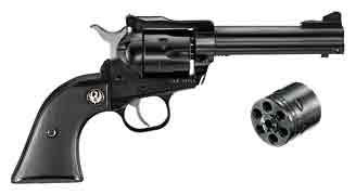 Ruger Single-Six Convertible .22LR / .22WMR Revolver with Adjustable Sights and Rubber Grips