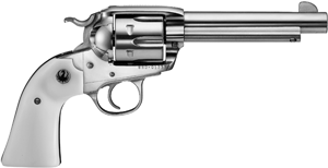 Ruger Bisley Vaquero .357 Magnum Revolver with Ivory Grips and Fixed Sights