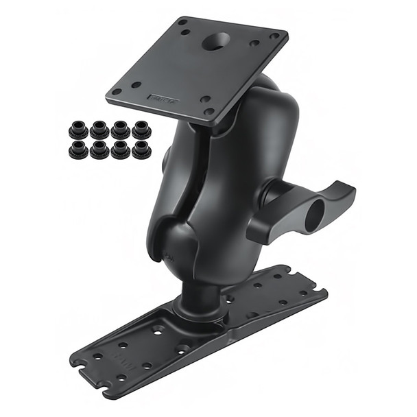 <p><strong>RAM Ball Mount with 100x100mm VESA Plate  Large Electronics Plate</strong></p><p>This plate is a universal mounting bracket with a selection of mounting hole locations. In certain applications, additional holes may need to be drilled fo...