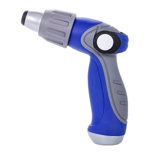 Camco Coil Hose Nozzle with Thumb Lever - Adjustable Spray Pattern and Comfort Grip