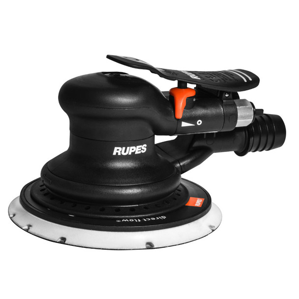 RUPES RH353A Random Orbital Palm Pneumatic Sander with 150mm Pad and 3mm Orbit - Skorpio III (Central Vac)