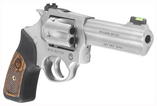 Ruger SP101 .327 Federal Magnum Revolver with 4.2-inch Stainless Steel Barrel