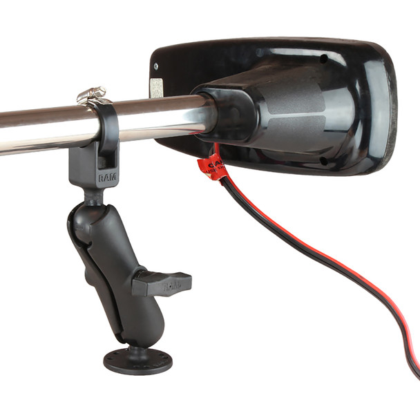 RAM Mounting Systems RAM-108U Trolling Motor Stabilizer with Universal Strap Base