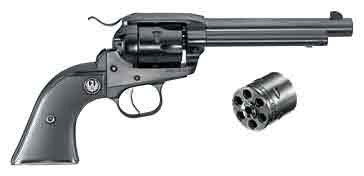 Ruger Single-Six Convertible .22LR/.22WMR Revolver with Fixed Sights and 6-Round Capacity