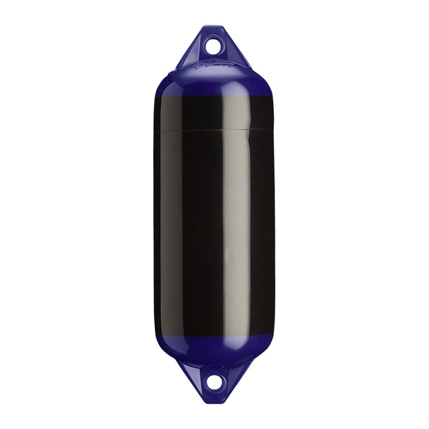 Polyform U.S. F-2 Twin Eye Fender 8.2 x 25 Inches - Black for Marine Protection