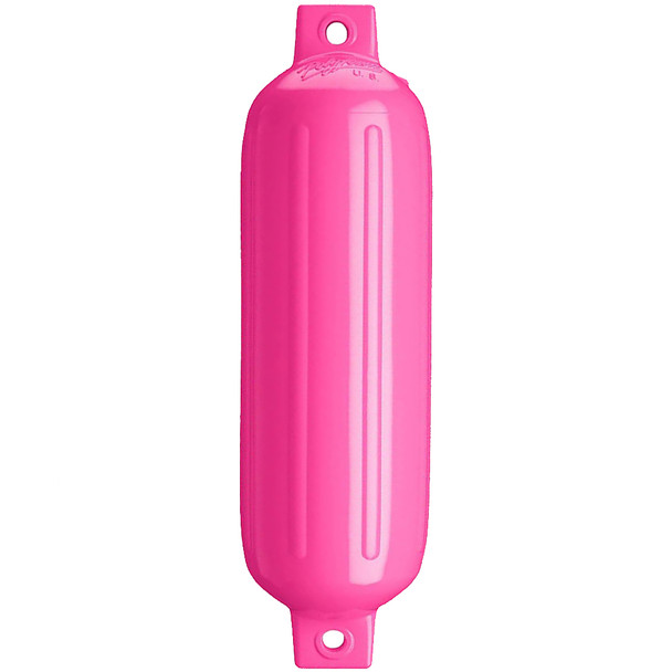 Polyform U.S. G-5 Twin Eye Fender 8.8-Inch x 26.8-Inch Pink for 25-35 Foot Boats