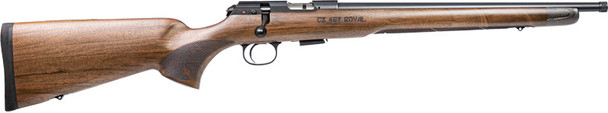 CZ-USA CZ 457 Royal .22 Long Rifle Bolt-Action Sporting Rifle with Walnut Stock and Threaded Barrel