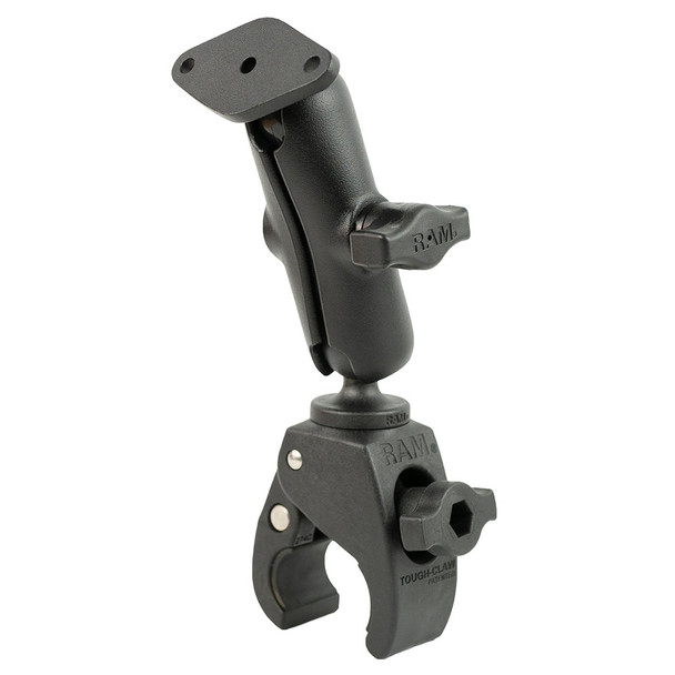 RAM Mounting Systems RAM-B-400-238U Tough-Claw Small Clamp Mount with Diamond Plate