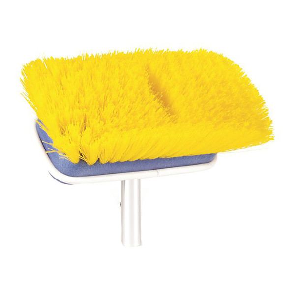 Camco Medium Yellow Brush Attachment with 7-Inch Wide Head for Multi-Purpose Handles