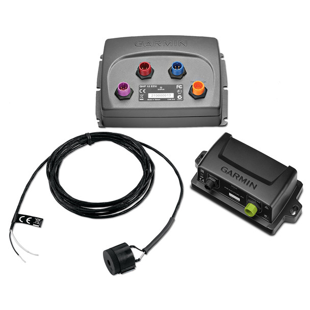Garmin Reactor 40 Mechanical/Retrofit/Solenoid Corepack - Autopilot System for Powerboats & Sailboats