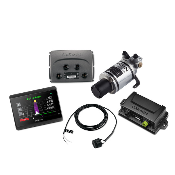 Garmin Compact Reactor 40 Hydraulic Autopilot with GHC 50 Instrument Pack for Small Powerboats