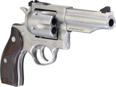 Ruger Redhawk .45 ACP Revolver with 4.2-inch Barrel and Adjustable Sights
