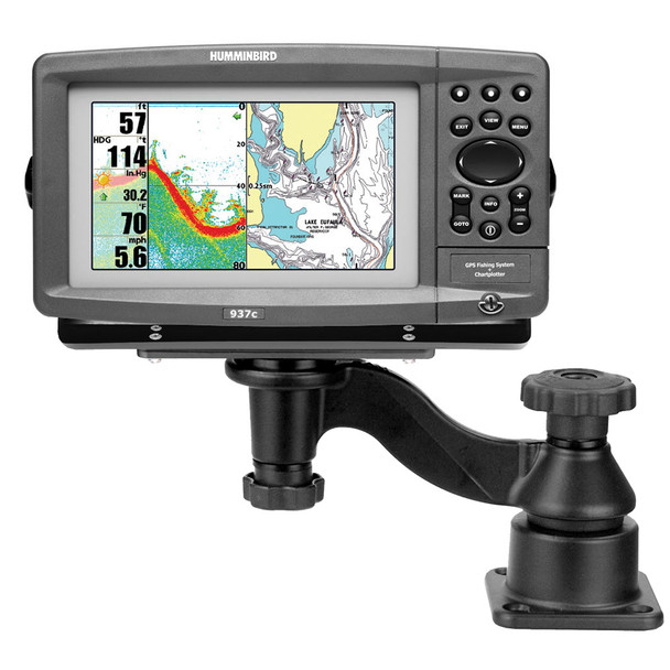 RAM Mounting Systems RAM-109HU Flat Surface Horizontal Single Swing Arm Mount
