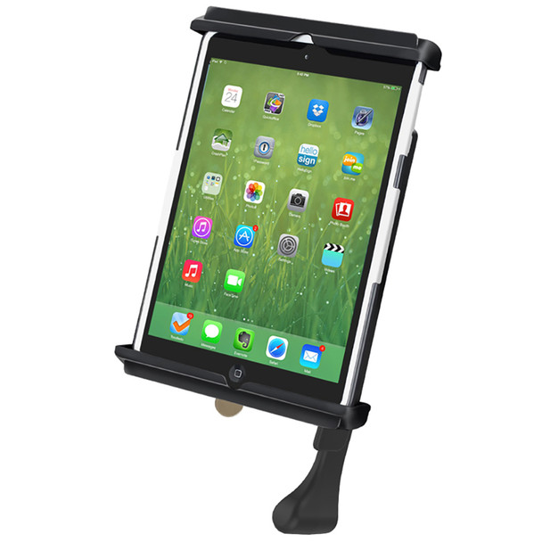 RAM Mounting Systems Tab-Lock Locking Cradle for Apple iPad Mini 1-3 with Case, Skin & Sleeve