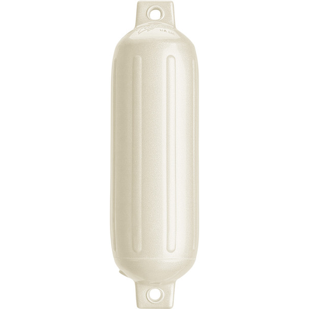 Polyform U.S. G-3 Twin Eye Fender 5.5 x 19 inches - Metallic White