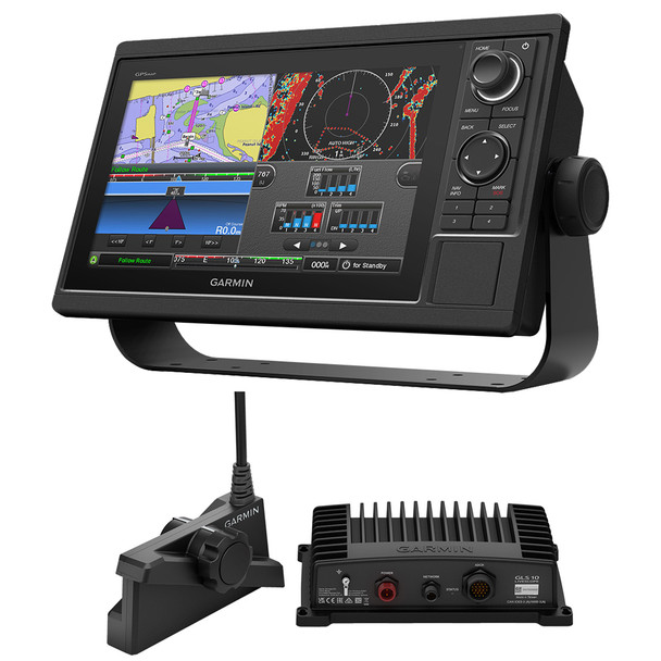 Garmin GPSMAP 1022 Chartplotter with LiveScope Plus Bundle and LVS34 Transducer