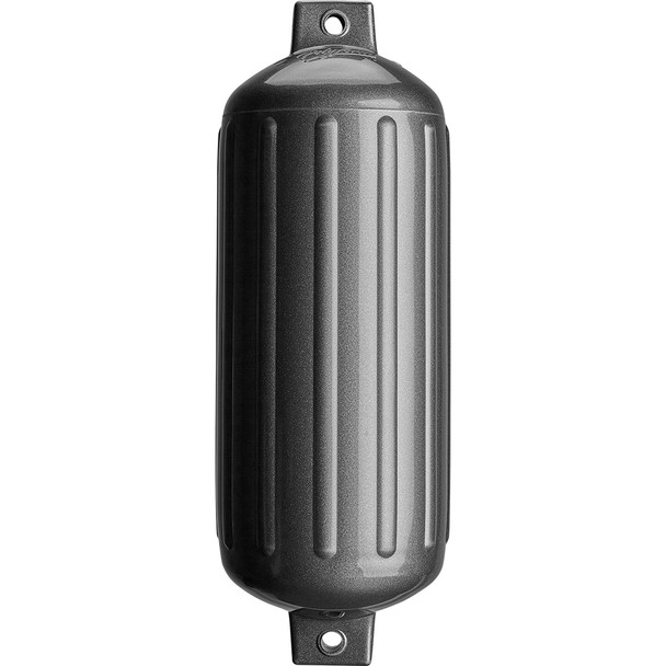 Polyform U.S. G-6 Twin Eye Fender 11 x 30 inches - Metallic Graphite