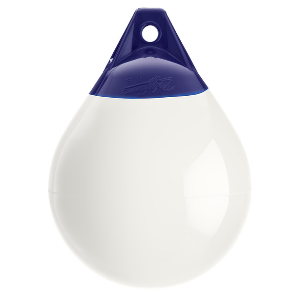 Polyform U.S. A-2 Buoy with 14.5-Inch Diameter - White, Heavy-Duty Marine Marking Buoy