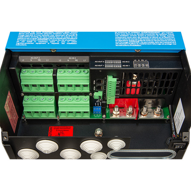 Victron Energy Quattro-II 12/3000 Inverter Charger with Dual AC Inputs and PowerControl