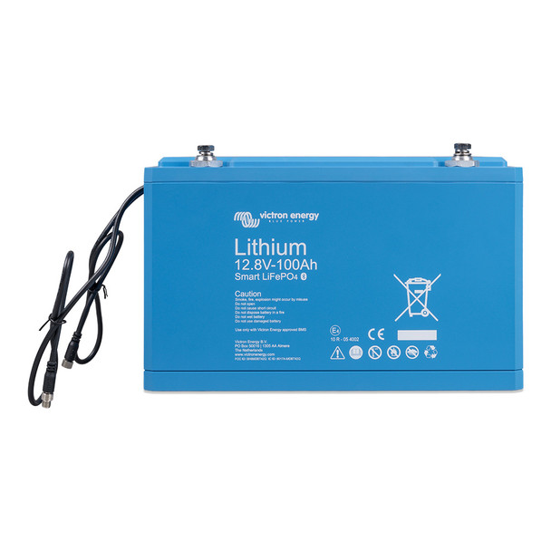Victron Energy 12V 100Ah Lithium Battery with Smart LifePO4 Technology (Part Number: BAT512110610)