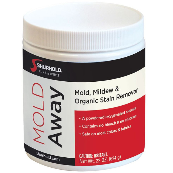 Shurhold Moldaway 12oz Jar - Oxygenated Cleaner for Mold, Mildew, and Stains